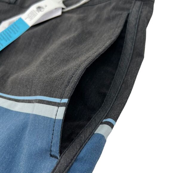 NEW Vissla Men's The Point 19.5" Boardshorts Gray/Blue Size 38x8 - Picture 4 of 14
